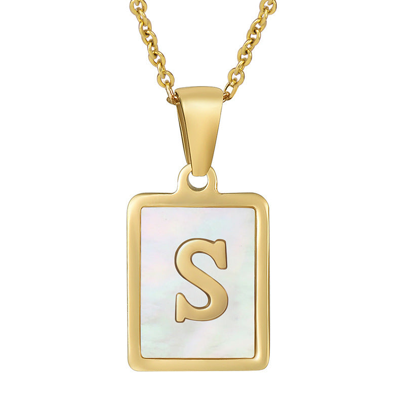 Name Letter S´S  Necklace