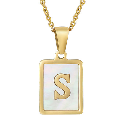 Name Letter S´S  Necklace